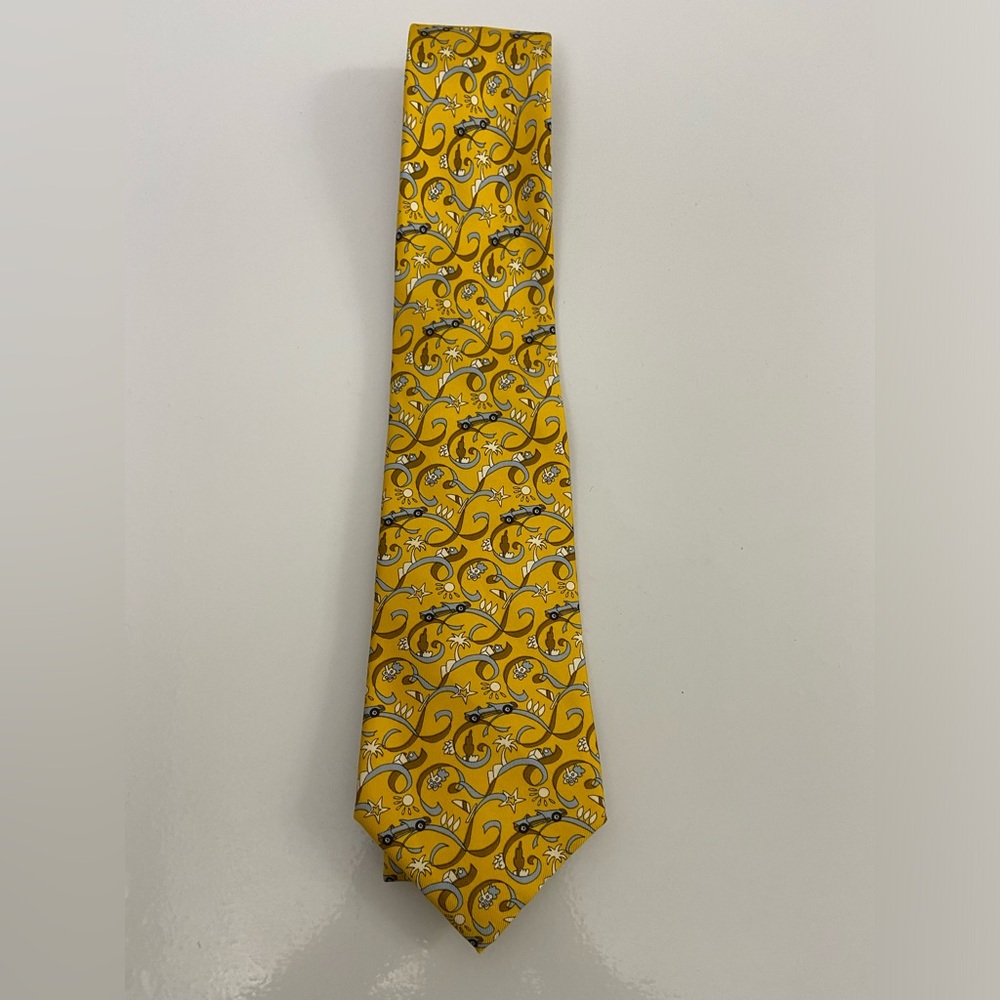 Mercedes Benz E-Class Men’s‎ necktie 100% Silk  Made in France
